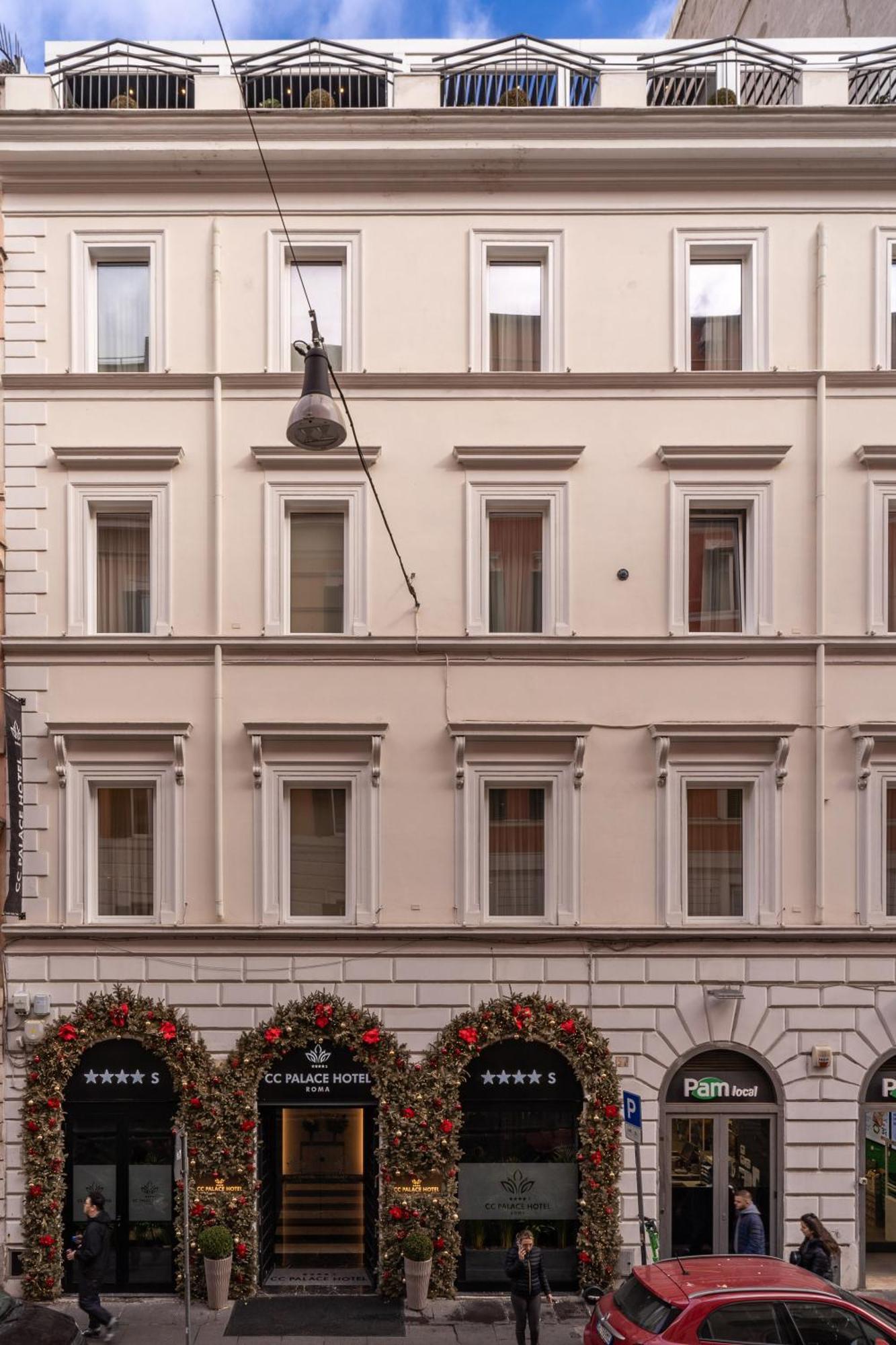 Cc Palace Hotel Rom Eksteriør billede